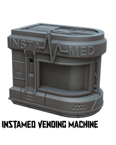 Mobiliario Urbano NeonPunk - Máquina de Vending + PDFs