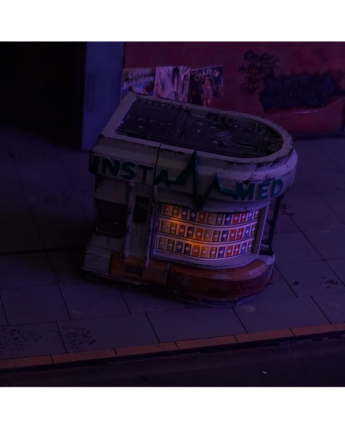 Mobiliario Urbano NeonPunk - Máquina de Vending + PDFs