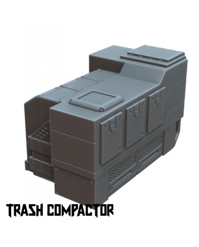 NeonPunk Street Furniture - Trash Compactor + PDF