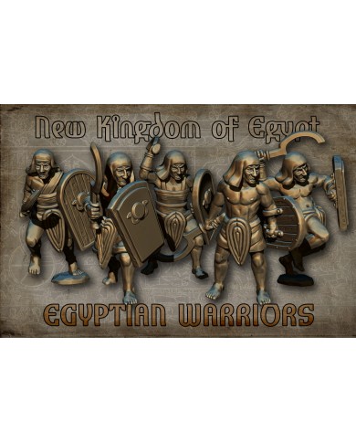 New Kingdom of Egypt - Egiptian Warriors - 5 Minis