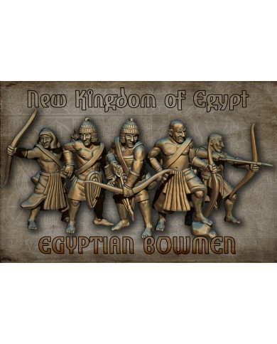 New Kingdom of Egypt - Egyptian Bowmen - 5 Minis