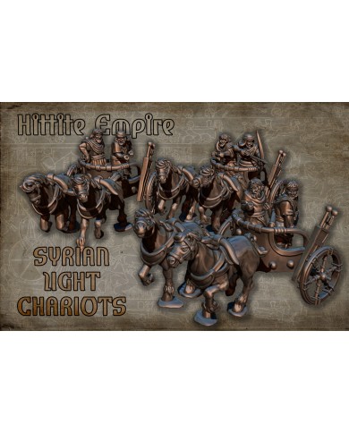Hittite Empire - Syrian Light Chariots - 5 Minis