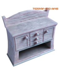 Quiet Ville - Chest of drawers with mirror