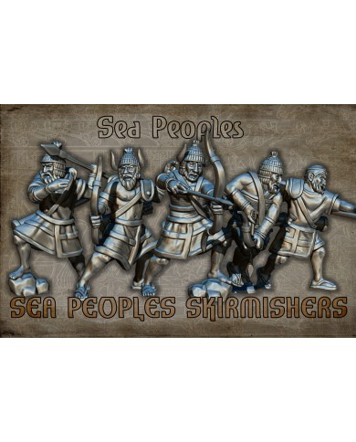 Sea Peoples - Skirmishers - 5 Minis