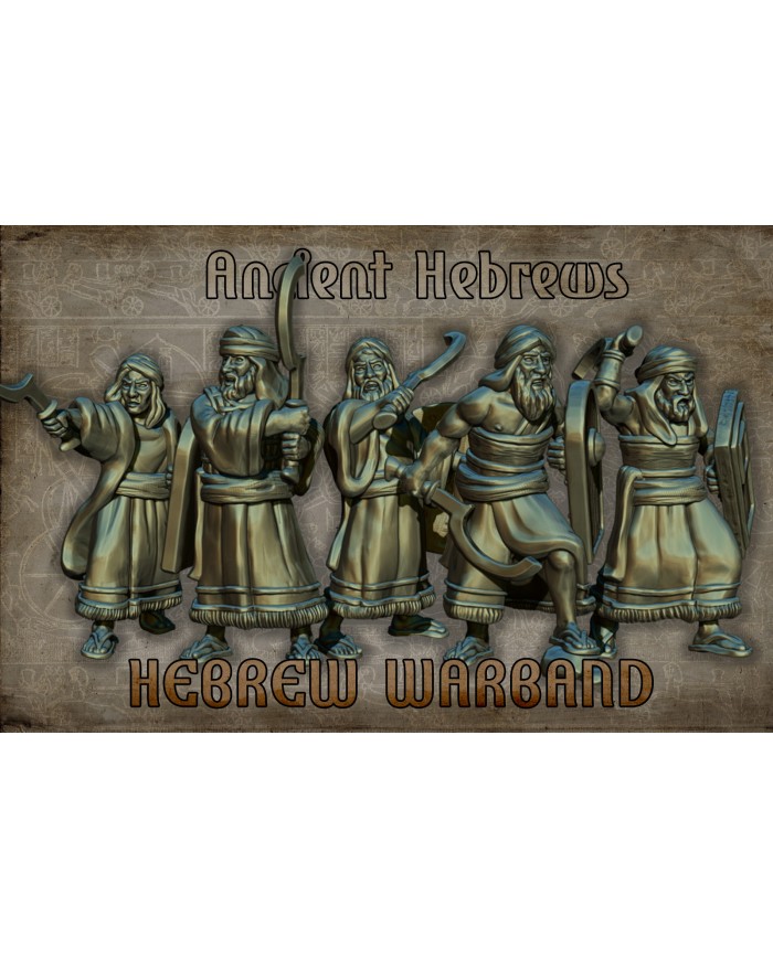 Ancient Hebrews - Warriors - 5 Minis