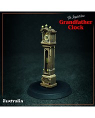 The Mysterious Grandfather Clock of The Strange Claremont House | Ilustralia | Contemporary | Terrainandminis