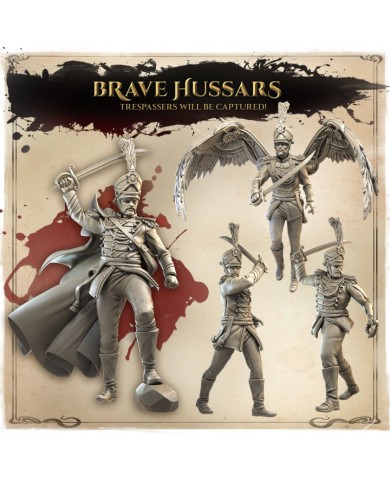 Brave Hussars - 4 minis