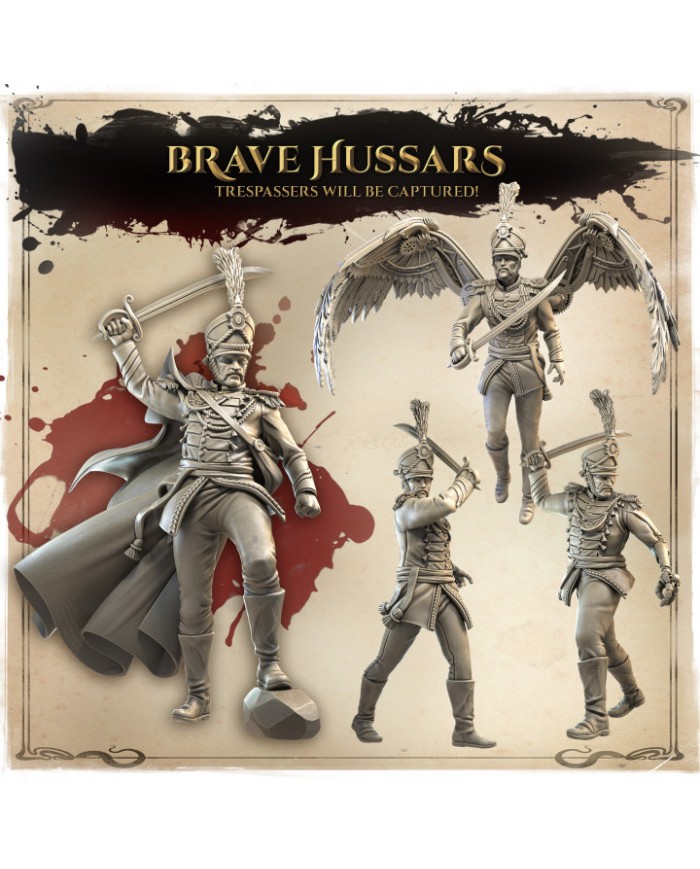 Brave Hussars - 4 minis