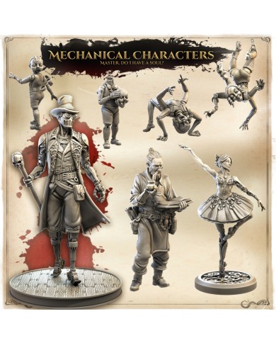 Mechanical Characters - 7 minis