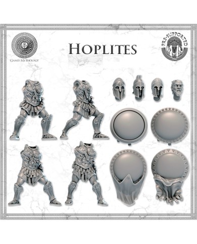 Greece - Hoplites - 15 minis