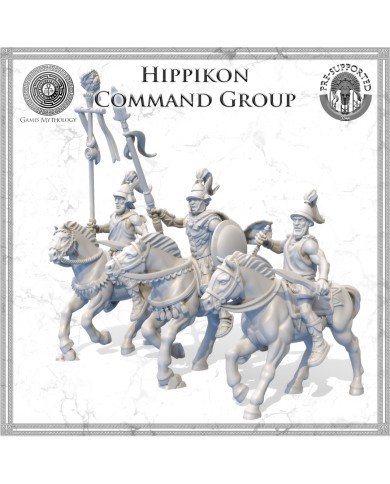 Greece - Hippikons - Command Group - 3 minis