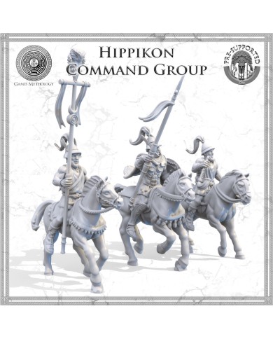 Greece - Hippikons - Command Group - 3 minis