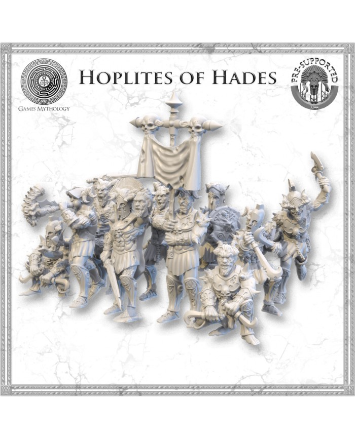 Greece - Hoplites of Hades - 10 minis