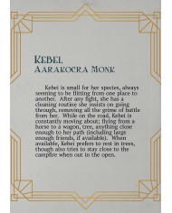 Monja Aarakocra - Kebei|The Printing Goes Ever On|Monjes