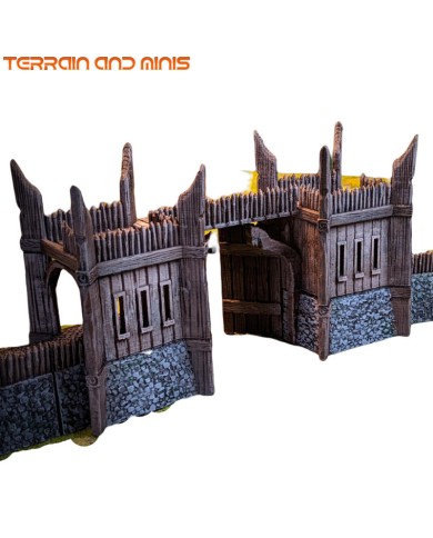 Kingdom of Saxonia - Gate with Towers