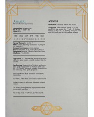 Female Aasimar Cleric - Amahiah|The Printing Goes Ever On|Clerics