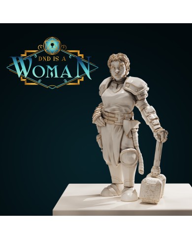 Female Dwarf Cleric - Manhilde