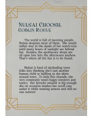 Female Goblin Rogue - Nulsai|The Printing Goes Ever On|Rogues