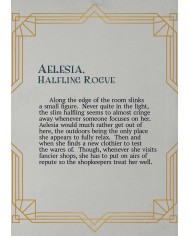 Female Halfling Rogue - Aelesia|The Printing Goes Ever On|Rogues
