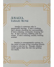 Female Tabaxi Monk - Amalya|The Printing Goes Ever On|Monks