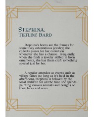 Tiefling Bard - Stephina