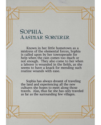 Aasimar Sorcerer - Sophia