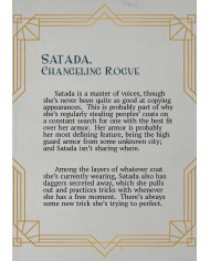 Female Changeling Rogue - Satada|The Printing Goes Ever On|Rogues