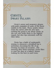 Female Dwarf Paladin - Griste|The Printing Goes Ever On|Paladins