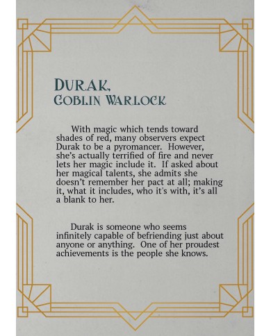 Goblin Warlock - Durak