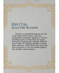 Half Orc Ranger - Khuttal