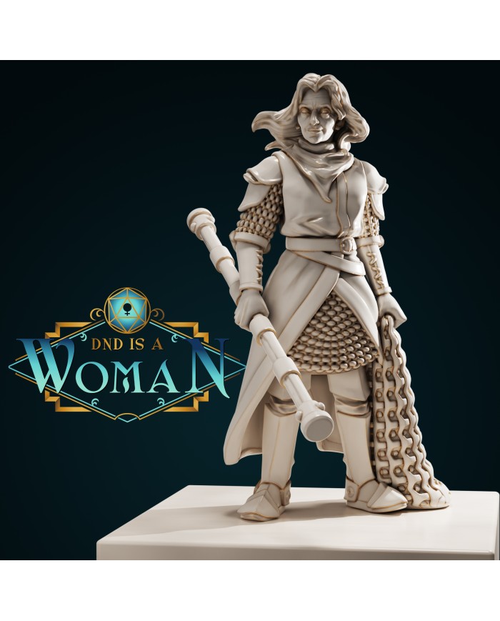 Female Human Cleric - Dorothea|The Printing Goes Ever On|Clerics