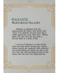 Female Ironborn Paladin - Sallute|The Printing Goes Ever On|Paladins