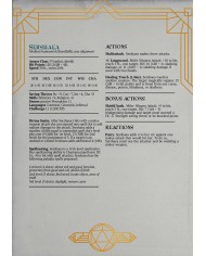 Female Lizardfolk Paladin - Sershaea|The Printing Goes Ever On|Paladins