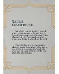 Female Tabaxi Rogue - Naomi|The Printing Goes Ever On|Rogues
