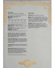 Female Tabaxi Rogue - Naomi|The Printing Goes Ever On|Rogues