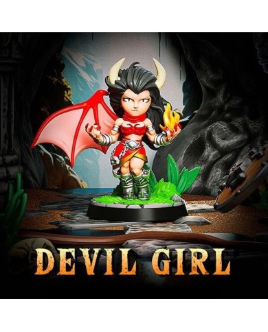 Chibi Devil Girl - A