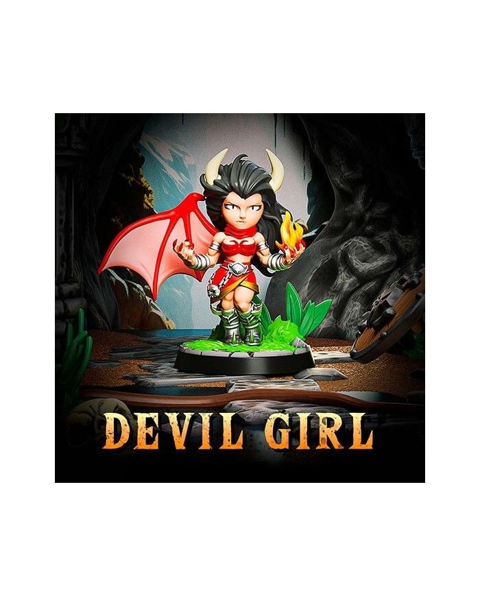 Chibi Devil Girl - A