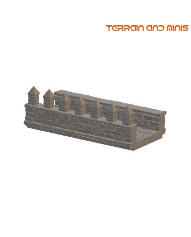 Balansiya Castle - Arab Straight Wall