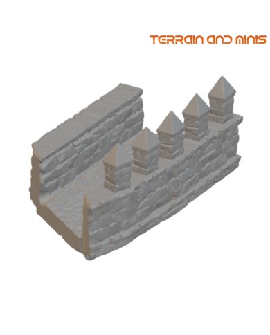 Balansiya Castle - Angle B of Arabian Wall