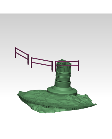 A Distant Outpost Radar Dish - B