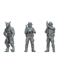 A Distant Outpost - Insurgents with Heavy Weapons - 3 Minis