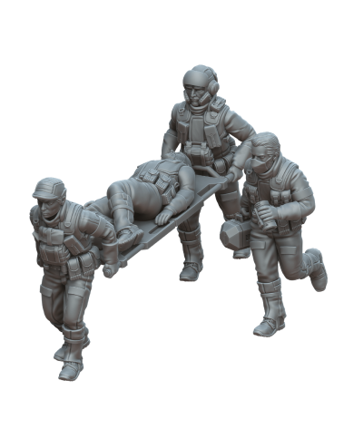 A Distant Outpost - Insurgents - Medic Crew - 4 Minis