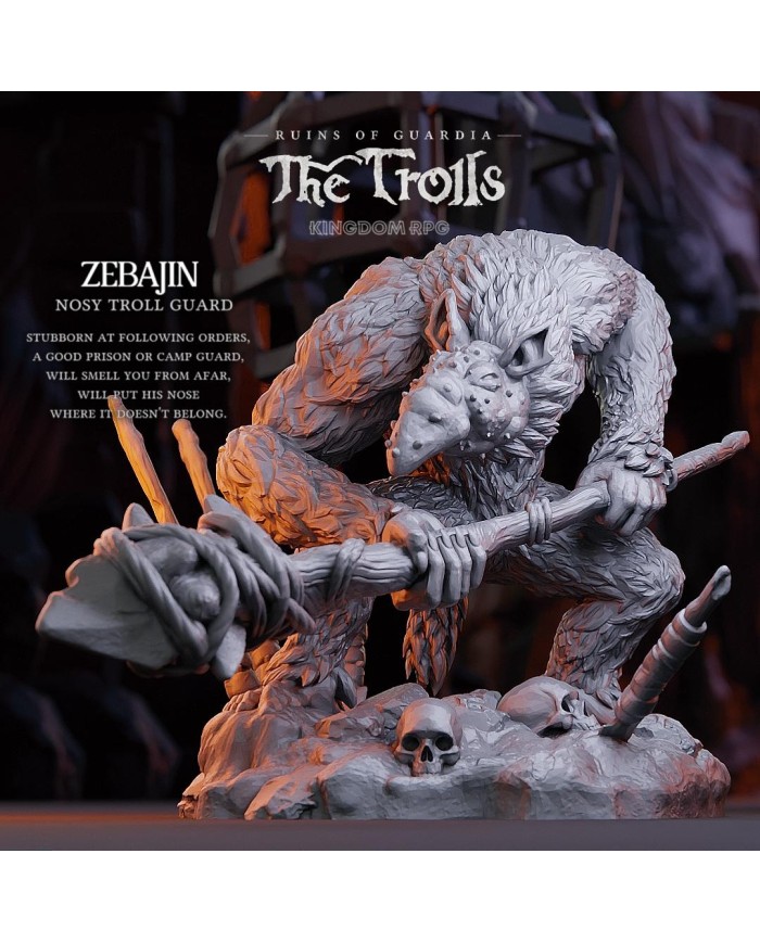 Troll - Zebajin, el Guardia Troll Entrometido