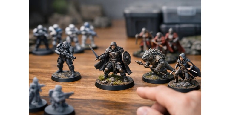 Cómo elegir miniaturas compatibles con juegos de escaramuzas