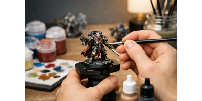 Cómo pintar miniaturas fácilmente y mejor