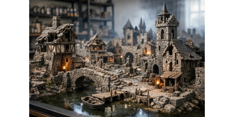 Escenografía para Mordheim que sí funciona