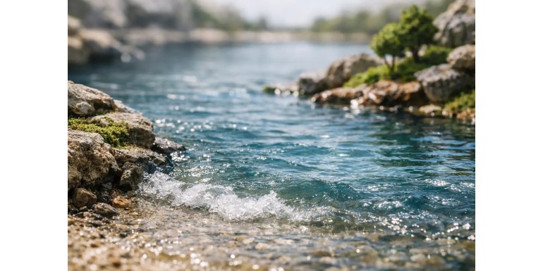 Agua realista para dioramas sin errores