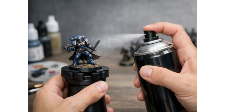 Barniz mate para miniaturas: cómo elegirlo