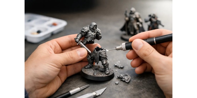 How to repair broken miniatures without ruining them