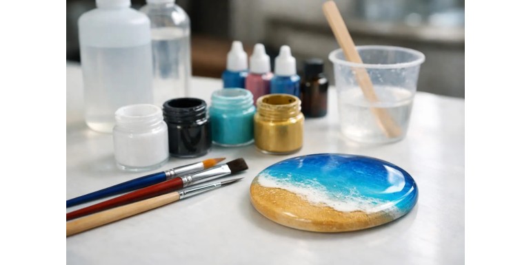 What paint to use on resin without ruining it